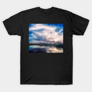 Marble Sky and Lake T-Shirt